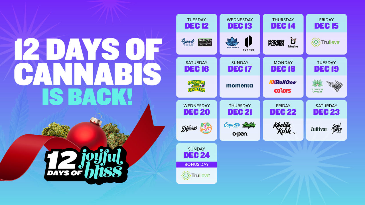 Celebrate the Season with 12 Days of Cannabis at Trulieve Trulieve